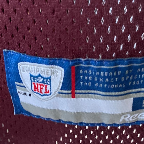 EUC Collectable Redskins McNabb Jersey by equipment NFL Onfield Reebok - Picture 9 of 15